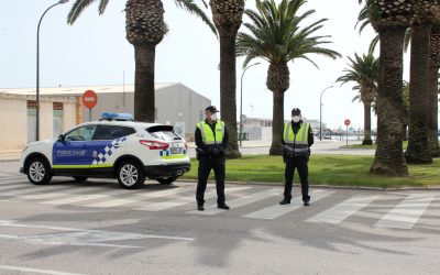 La Policia Local de la Ràpita s’apunta al voluntariat per ajudar persones en grups de risc