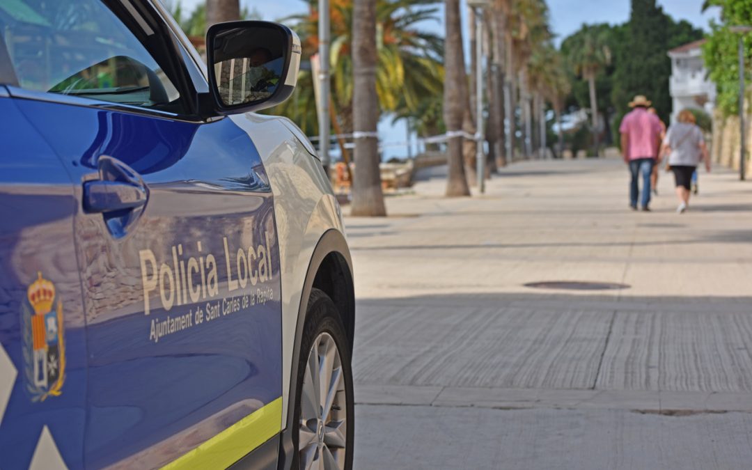 La Policia Local de la Ràpita augmenta el patrullatge de carrer durant la primera setmana de Fase 2