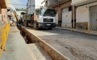 L’Ajuntament de la Ràpita renova el clavegueram de diversos carrers del centre