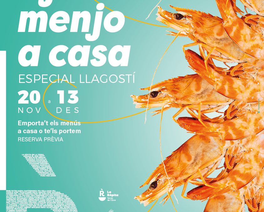 La gastronomia rapitenca acull la 2a edició de #JoMenjoACasa amb el llagostí com a element estrella