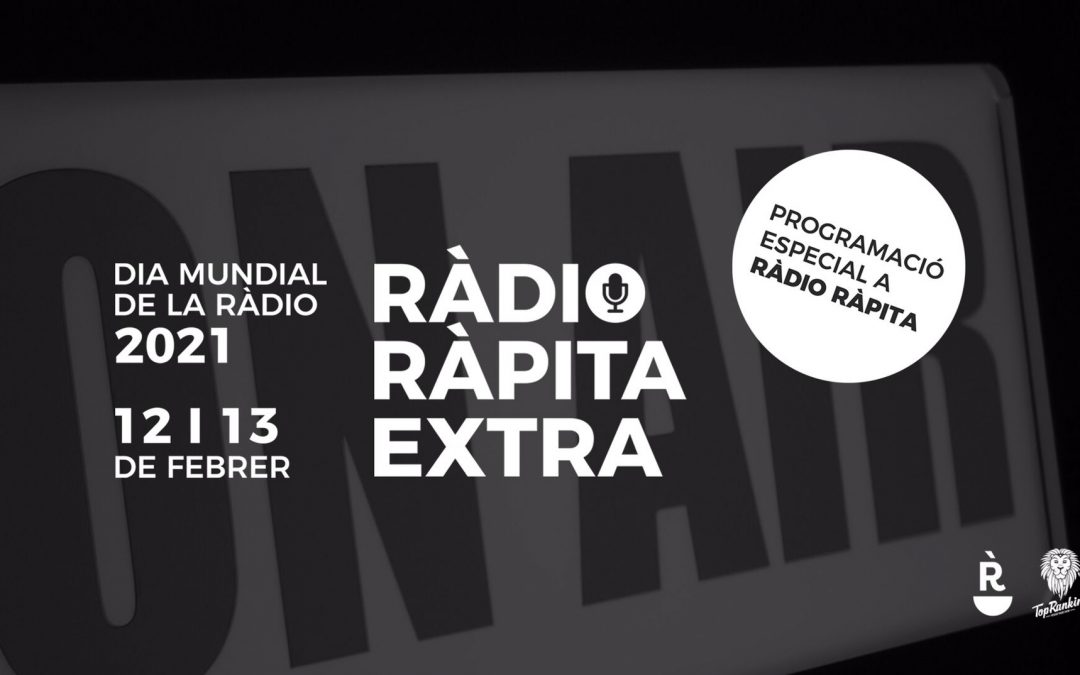 Ràdio Ràpita celebra el Dia Mundial de la Ràdio amb programació especial divendres i dissabte