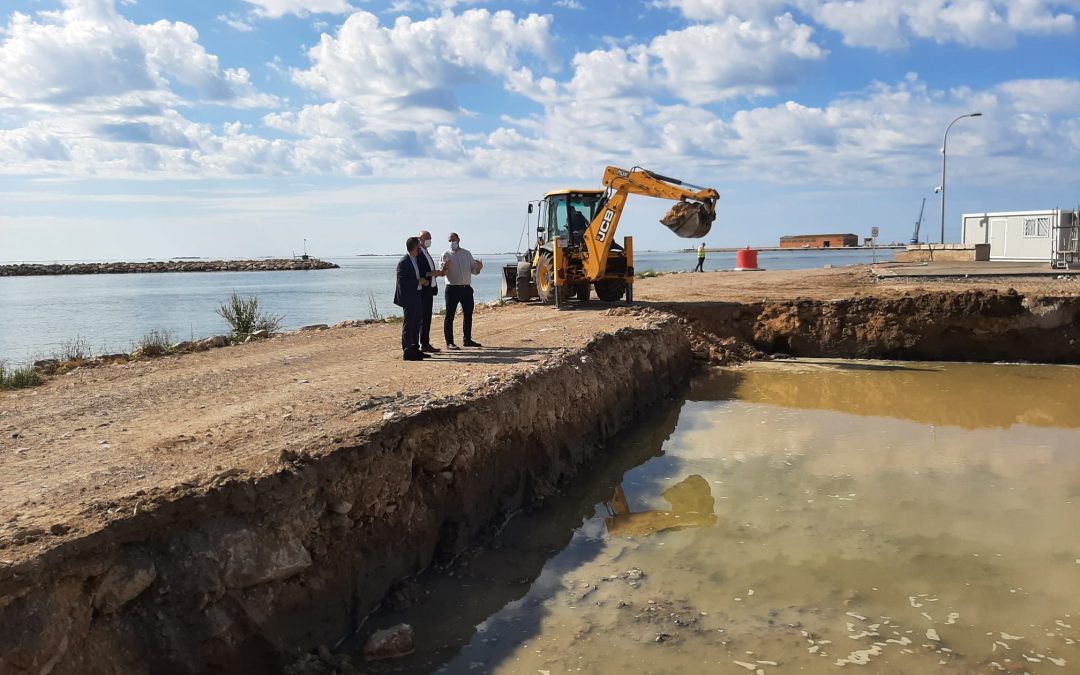 Ports inicia la construcció de la base nàutica al Port de la Ràpita