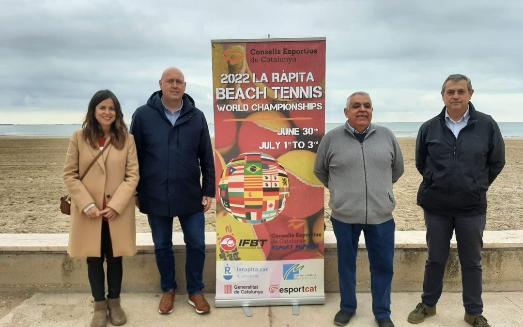 La Ràpita acollirà el Mundial de Beach Tennis 2022 aquest estiu