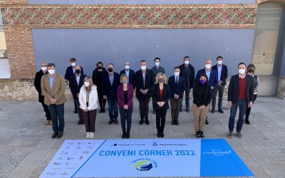 La Ràpita signa el conveni Córner 2022 que impulsa la promoció turística conjunta de 19 ens públics i privats de les Terres de l’Ebre