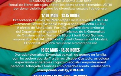 La Ràpita commemora el Dia Internacional contra la LGTBIfòbia amb diverses activitats