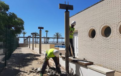 Iniciades les obres de remodelació de la piscina municipal