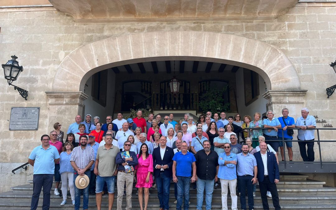 La Ràpita i Sóller reforcen el seu agermanament en una visita al municipi mallorquí