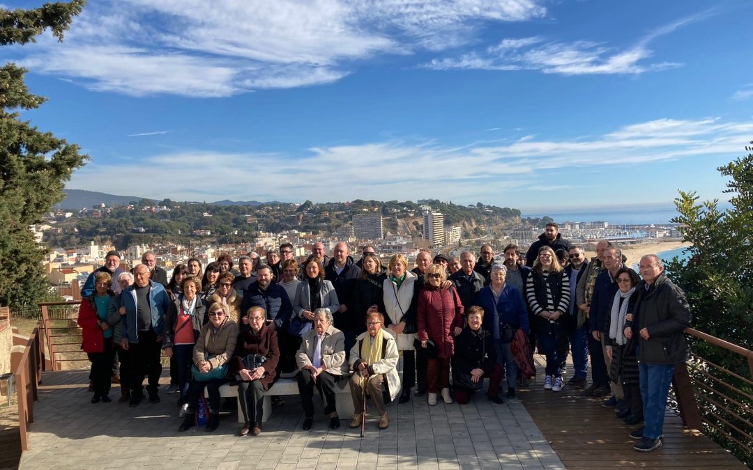 La Ràpita i Arenys de Mar refermen el seu agermanament en la darrera visita al municipi del Maresme