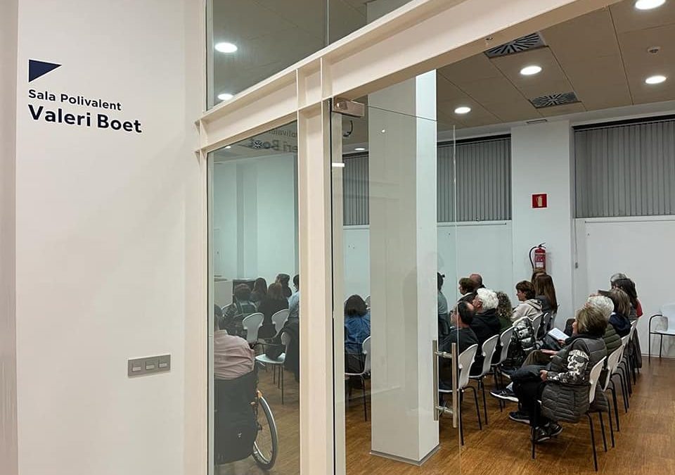 La Ràpita nomena la sala d’actes de la biblioteca: Sala Polivalent Valeri Boet