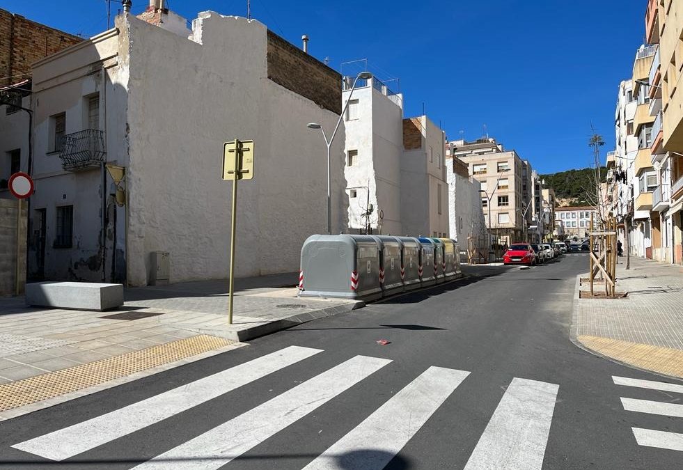 Finalitzades les obres de remodelació del carrer Constància de la Ràpita