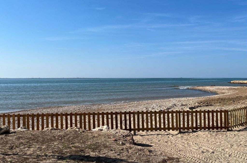 Habilitada la platja de gossos a la Ràpita durant la temporada d’estiu