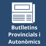 Butlletins Provincials i Autonòmics