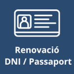 Renovació DNI/Passaport