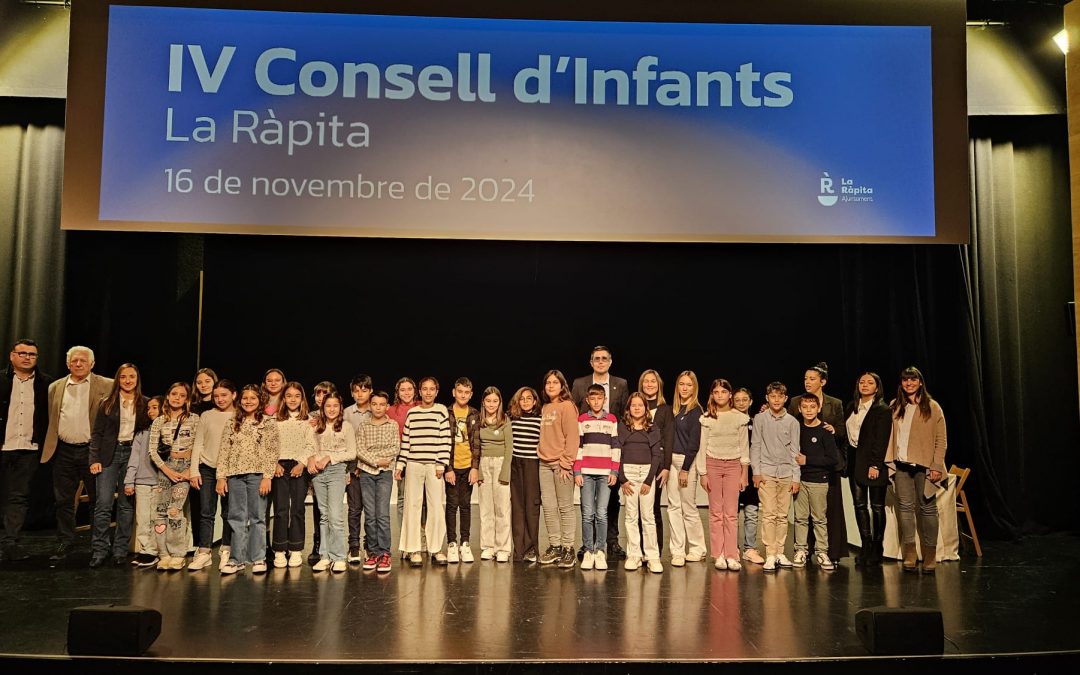 LA RÀPITA CELEBRA LA CONSTITUCIÓ DEL IV CONSELL D’INFANTS