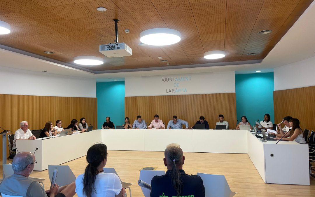 EL PLE DE MAIG DE LA RÀPITA ABORDA TEMES CLAU PER A LA PLANIFICACIÓ MUNICIPAL