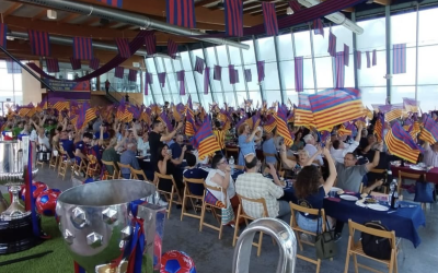 LA RÀPITA CELEBRA EL 40È ANIVERSARI DE LA PENYA BARCELONISTA VICENÇ PIERA AMB LA XXXI TROBADA DE PENYES DE LES TERRES DE L’EBRE