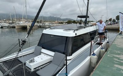 HOP YACHT, EL CATAMARÀ MÉS SOSTENIBLE, ES PRESENTA A LA RÀPITA EN PRIMÍCIA ESTATAL