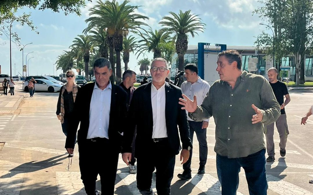 El conseller d’Empresa i Treball visita la Ràpita per avaluar els danys dels aiguats del 12 d’octubre i reforçar el teixit empresarial ebrenc davant nous episodis extrems