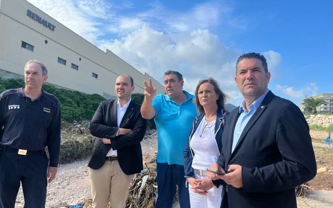 La Ràpita recupera la normalitat en temps rècord després dels aiguats, amb el pont dels Sequesos en camí de reconstruir-se per via d’emergència