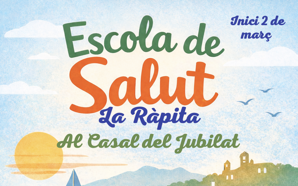 El CAP de la Ràpita engega una nova edició de l’Escola de Salut al Casal Municipal del Jubilat