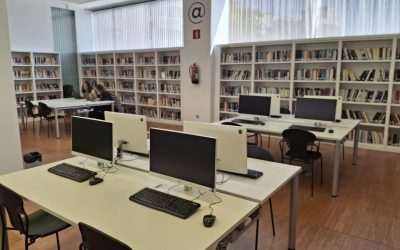 La Biblioteca Municipal Sebastià Juan Arbó renova el seu equipament informàtic amb 15 ordinadors nous
