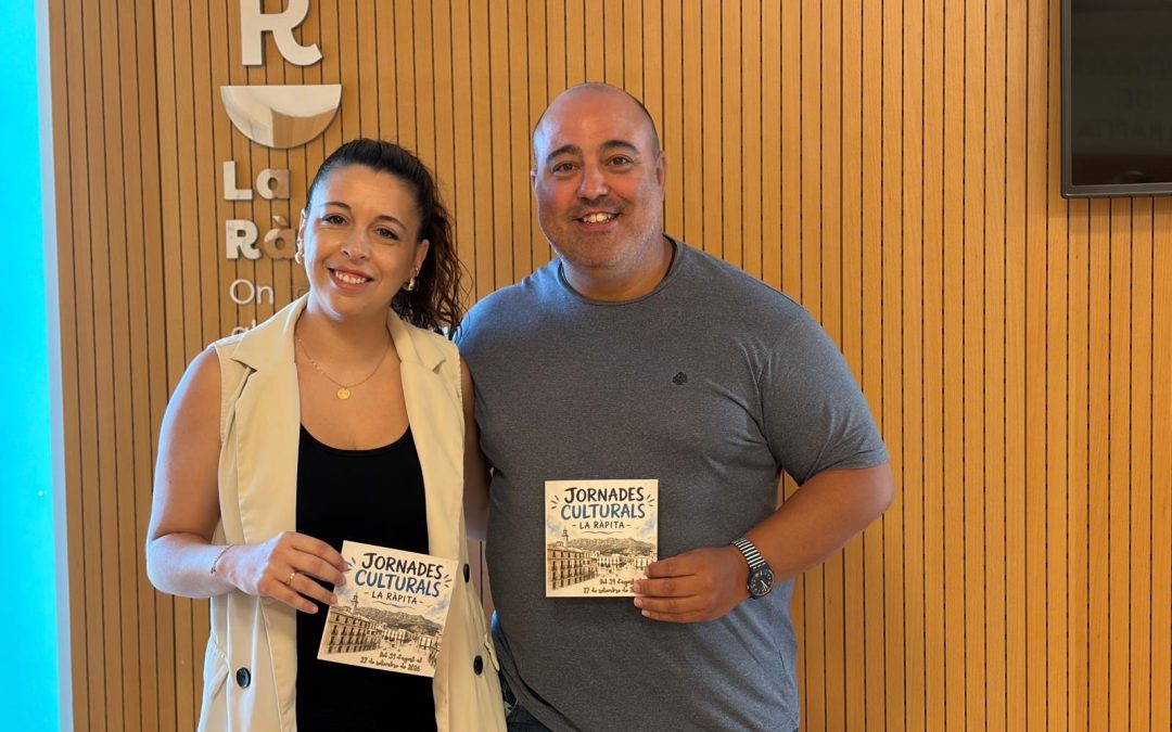 Les Jornades Culturals de la Ràpita tornen aquest setembre amb més d’una trentena de propostes per viure la cultura en totes les seves formes